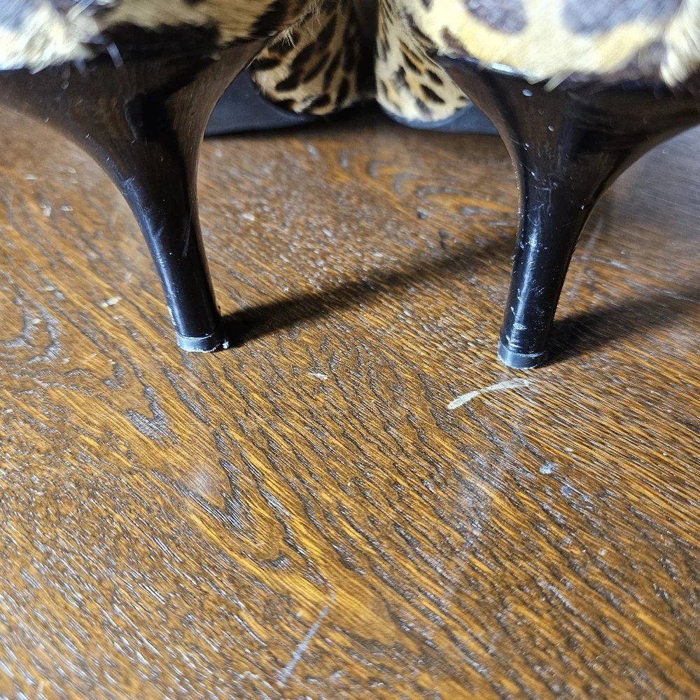 Leopard Print Heels - Picture 7 of 14
